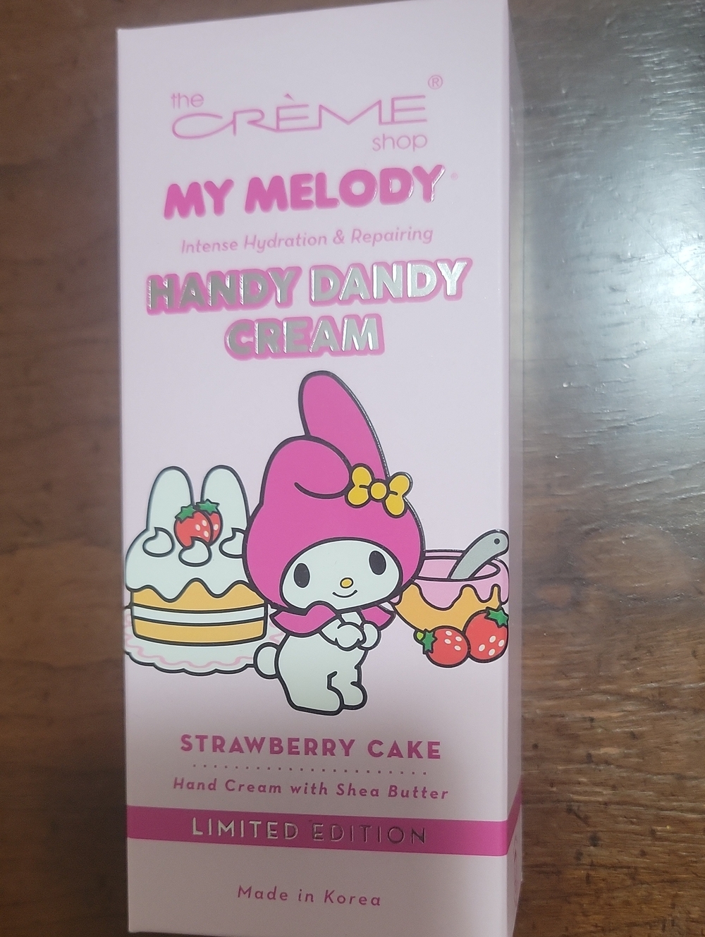 Creme shop my Melody handy dandy cream strawberry cake